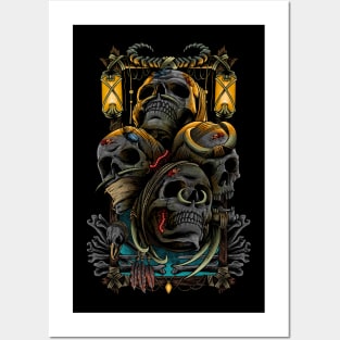 SKULL TRIBE Posters and Art